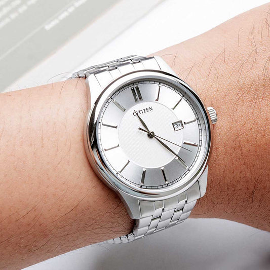 CITIZEN BI1050-56A MODERN ELEGANCE - MEN'S STAINLESS STEEL TIMEPIECE WITH QUARTZ MOVEMENT-i-Watch-2