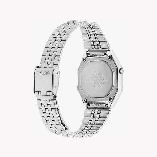CASIO LA-680WEA-7EF - ELEGANT TIMEPIECE - UNISEX WATCH WITH POLISHED SILVER FINISH AND MULTIFUNCTIONAL MOVEMENT-i-Watch-2