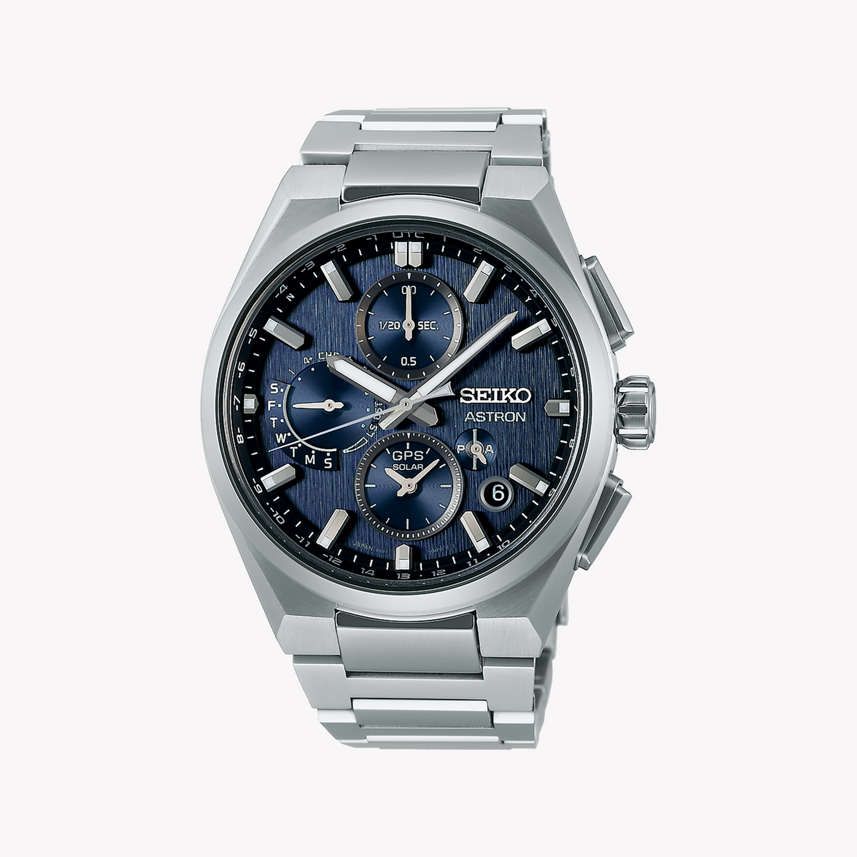 SEIKO ASTRON SSH161 GPS Solar Watch for Men - Blue Dial-i-Watch