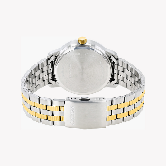 CITIZEN DZ0054-56E MEN'S TIMEPIECE - ELEGANT QUARTZ WATCH WITH STRIKING BLACK DIAL & STAINLESS STEEL BAND-i-Watch-2