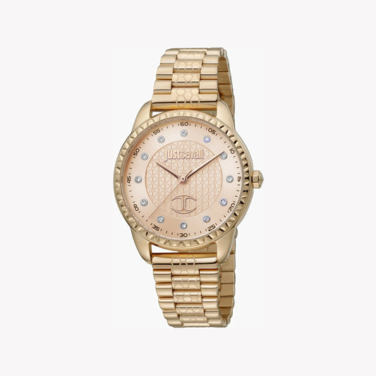 JUST CAVALLI Women's Watch with Rose Gold Stainless Steel Case and Rose Gold Stainless Steel Band-i-Watch-2
