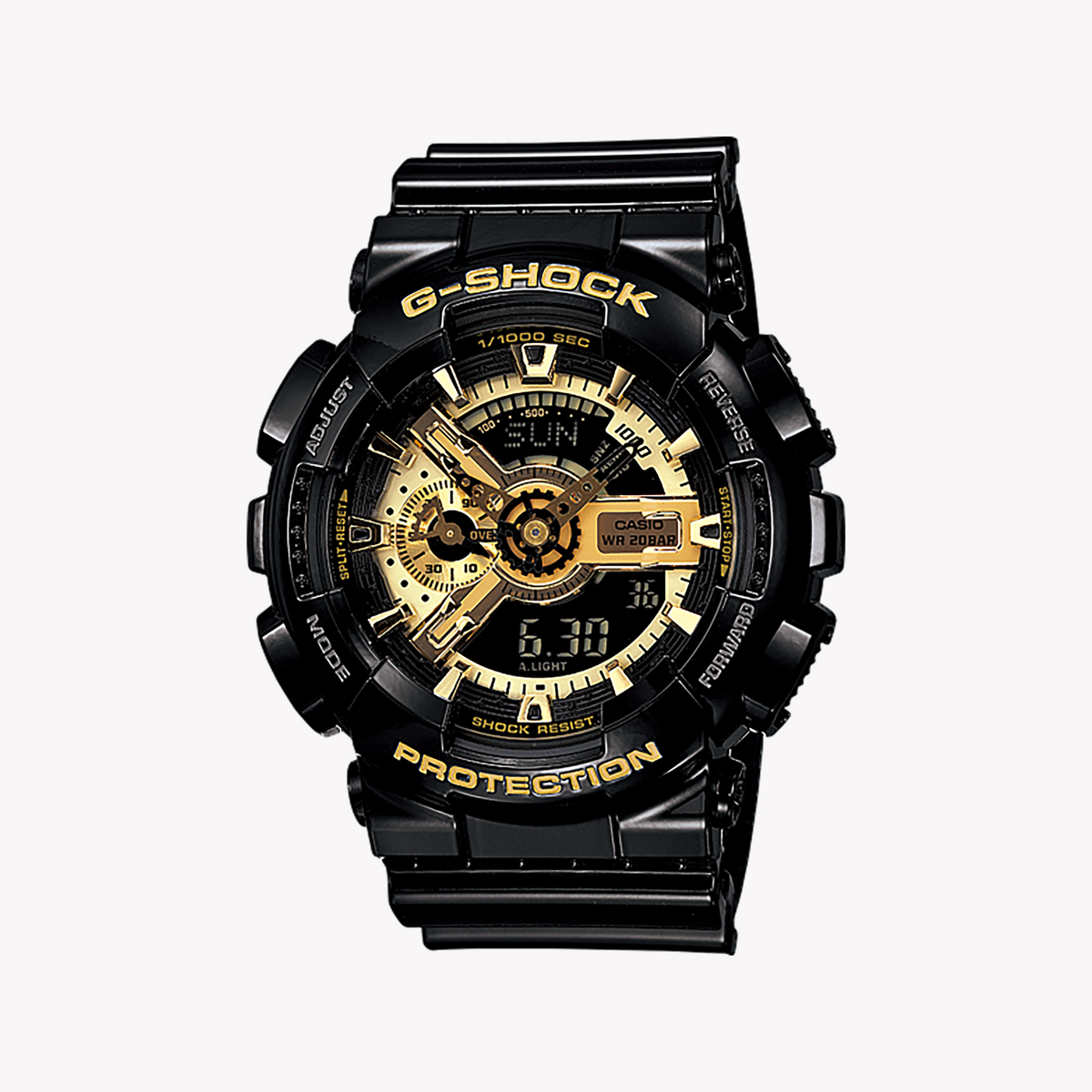 CASIO G-SHOCK GA-110GB-1ADR - ADVENTURE-READY MEN'S TIMEPIECE WITH BOLD DESIGN & MULTIFUNCTIONAL FEATURES