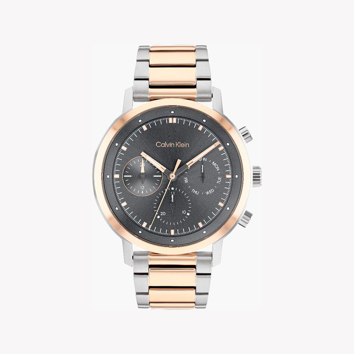 Calvin Klein MOD. 25200064 - Stylish Silver & Gold Watch-i-Watch