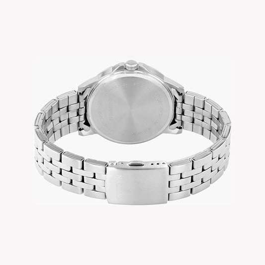 CITIZEN BF2011-51L - MODERN CLASSIC Men's Watch with Stainless Steel Band and Striking Blue Dial-i-Watch-2