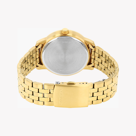 CITIZEN DZ0052-51E - BOLDLY SOPHISTICATED BLACK & GOLD MEN'S WATCH-i-Watch-2