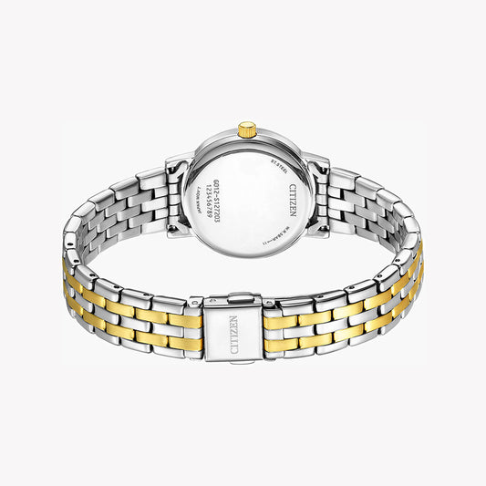 CITIZEN EU6096-58A RADIANT CHARM - ELEGANT WOMEN'S WATCH WITH SILVER & GOLD DUAL-TONE DESIGN-i-Watch-2