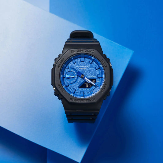 CASIO G-SHOCK GA-2100BP-1ADR OAK - SPORTY SOPHISTICATION FOR MEN'S ADVENTURE TIMEPIECE-i-Watch-2