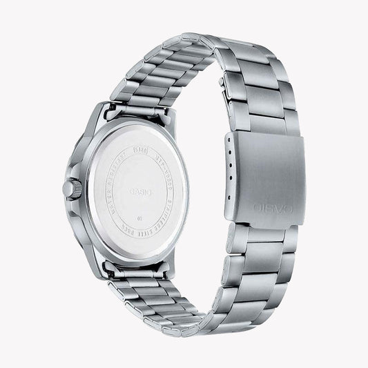 CASIO MTP-VD300D-2E - STYLISH STRENGTH: MEN'S BLUE DIAL STAINLESS STEEL WATCH-i-Watch-2