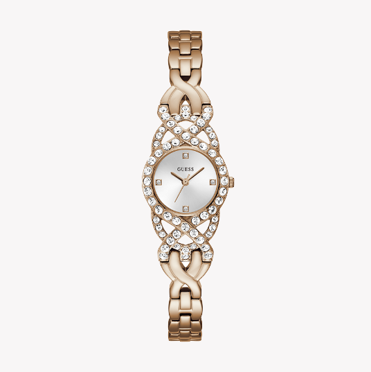 GUESS GW0682L3 RADIANT FEMININITY - ROSE GOLD CHIC TIMEPIECE FOR MODERN WOMEN