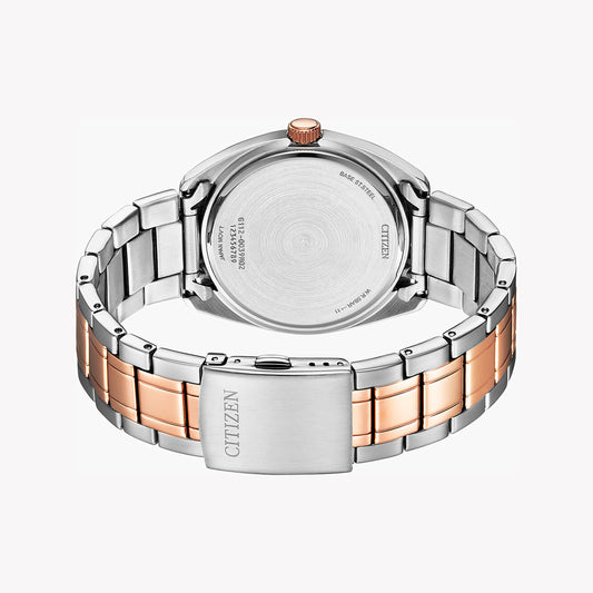 CITIZEN BI5104-57L ROSEGOLD ELEGANCE - MODERN MEN'S WATCH WITH BLUE DIAL & DURABLE DESIGN-i-Watch-2