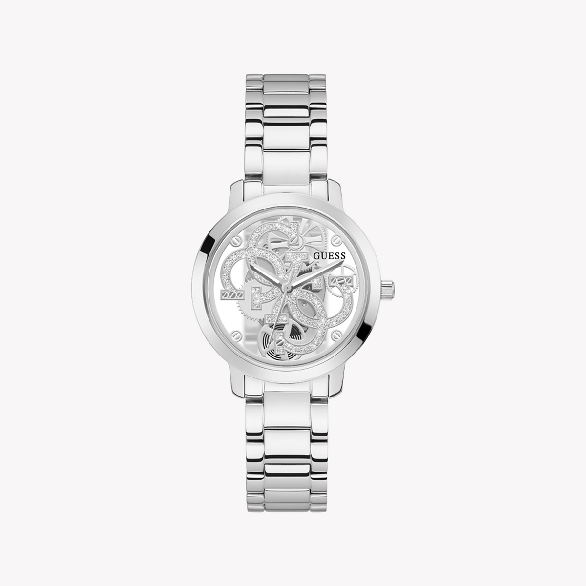 GUESS GW0300L1 SILVER SPECTRUM - ELEGANT WOMEN'S TIMEPIECE WITH STAINLESS STEEL GLAM