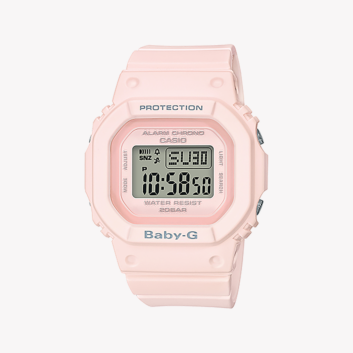 BGD-560-4DR BABY-G ADVENTURE TIME - VIBRANT PINK SPORTY WOMEN'S WATCH for All Your Escapades
