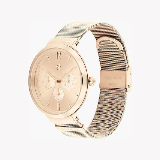 TOMMY HILFIGER 1683477 ROSE GOLD ELEGANCE - STYLISH WOMEN'S WATCH with Stainless Steel Band and Dial-i-Watch-2