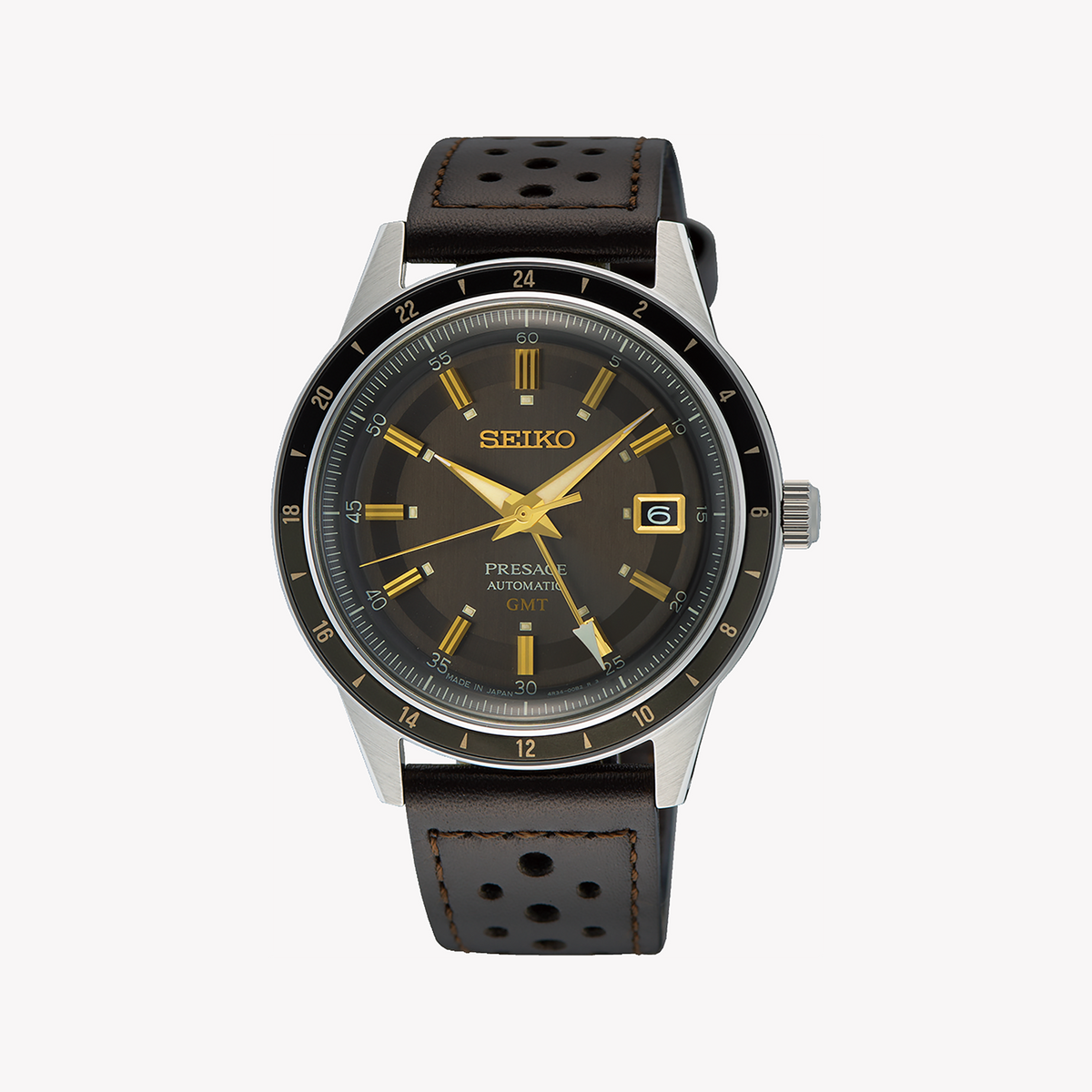 Seiko Presage SSK013J1 Automatic Men's Watch - Elegant Brown Dial-i-Watch