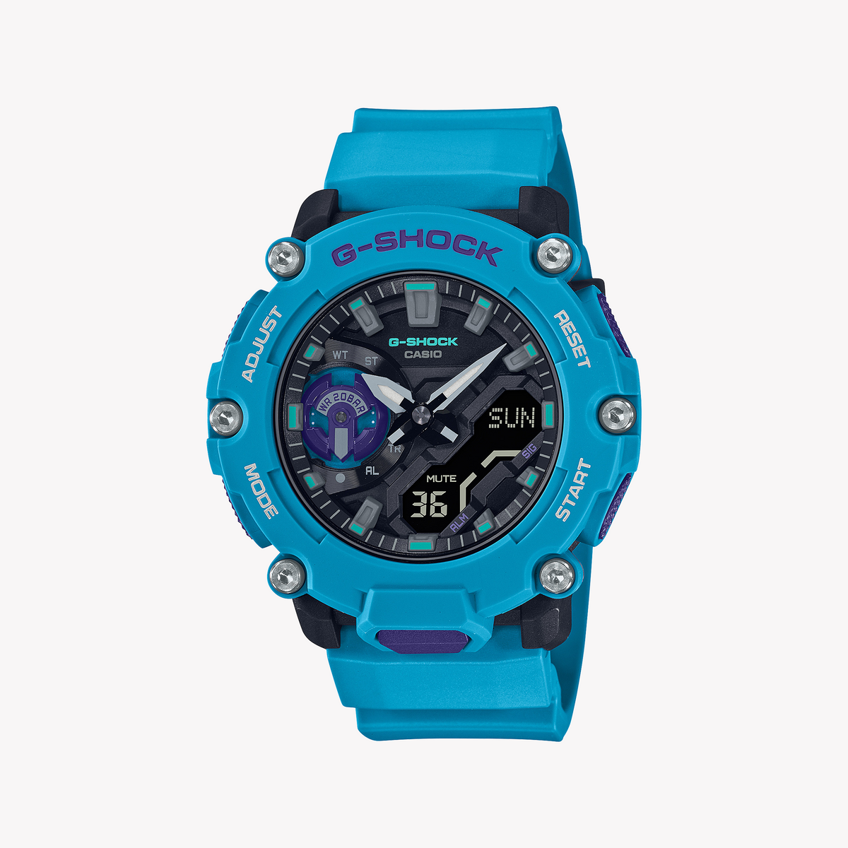 CASIO G-SHOCK GA-2200-2ADR - SPORTY BLUE ADVENTURE MEN'S WATCH