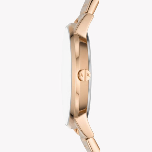 ARMANI EXCHANGE AX5581 RADIANT ROSE GOLD - ELEGANT WOMEN'S ANALOG WATCH-i-Watch-2
