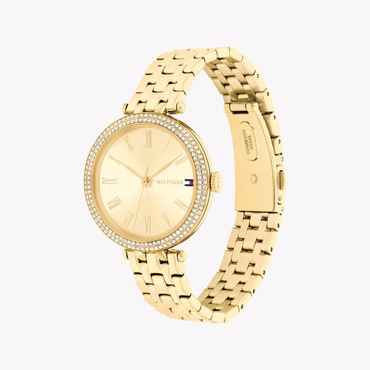 TOMMY HILFIGER Mod. NATALIE Gold Watch - SKU 1782718-i-Watch-2