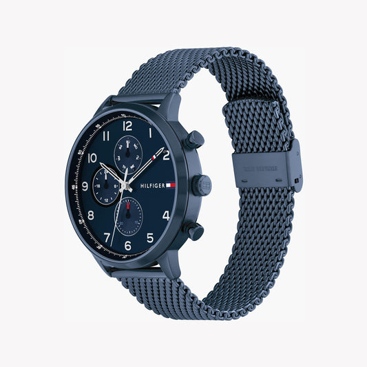 TOMMY HILFIGER 1692192 BOLD BLUE - STATEMENT MEN'S WATCH WITH STAINLESS STEEL STRAP-i-Watch-2