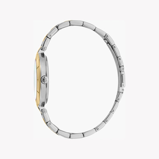 ESPRIT Women's Watch with Silver Stainless Steel Case and Silver & Gold Stainless Steel Band-i-Watch-2
