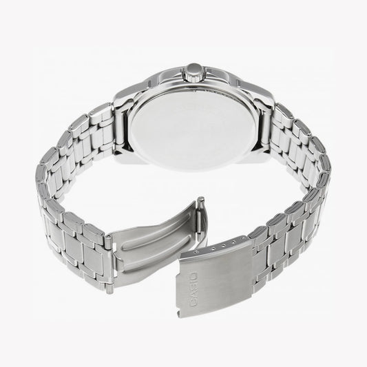 MTP-1314PD-7A - TIMELESS ELEGANCE FOR THE MODERN GENTLEMAN - LUXURY SILVER DRESS WATCH-i-Watch-2