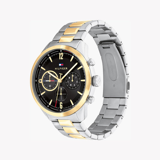 TOMMY HILFIGER 1680665 - STUNNING TWO-TONE MEN'S WATCH WITH ROSE GOLD STAINLESS STEEL BAND-i-Watch-2