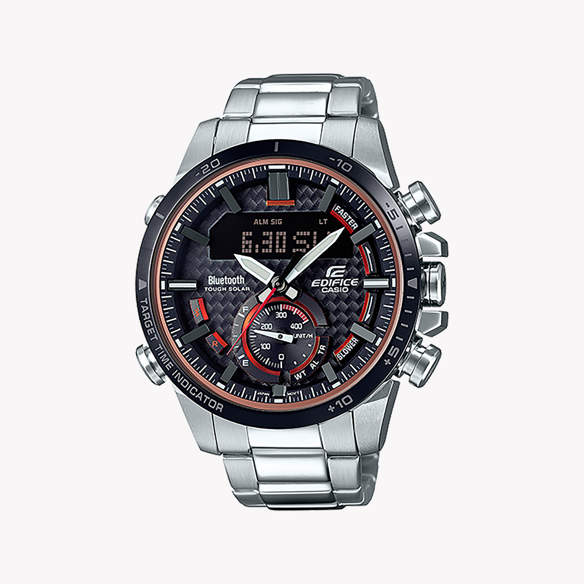CASIO EDIFICE ECB-800DB-1ADR - SPORTY ELEGANCE MEETS SMART CONNECTIVITY Men's Watch