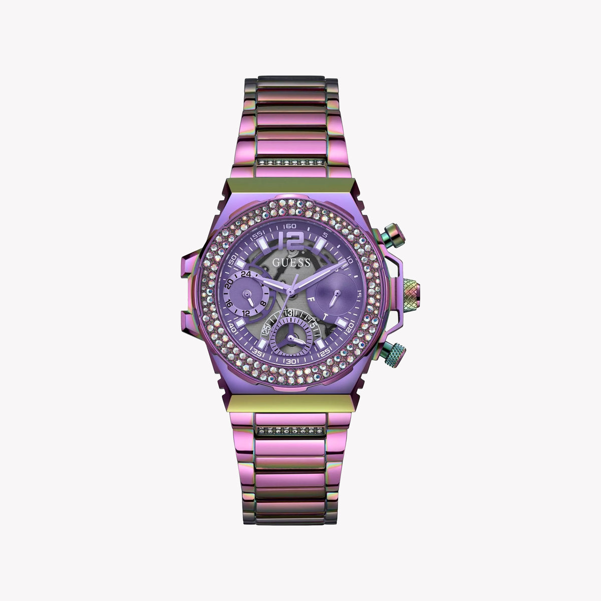 GUESS GW0552L4 VIBRANT CHARM - DYNAMIC MULTICOLOR STAINLESS STEEL WOMEN'S WATCH