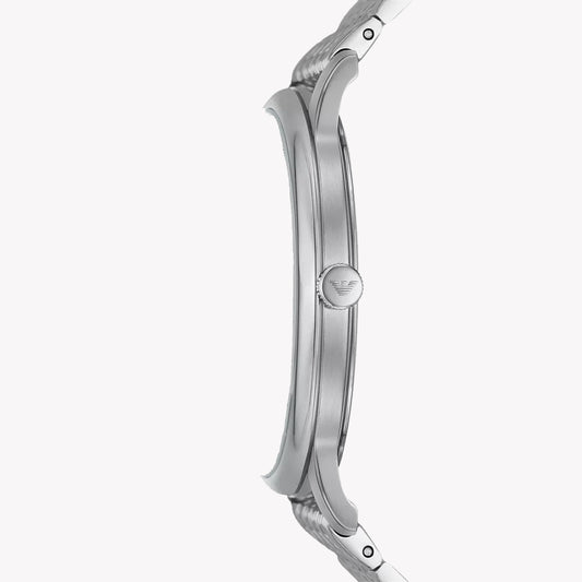 EMPORIO ARMANI Women's Watch with Silver Stainless Steel Case and Silver Stainless Steel Band-i-Watch-2