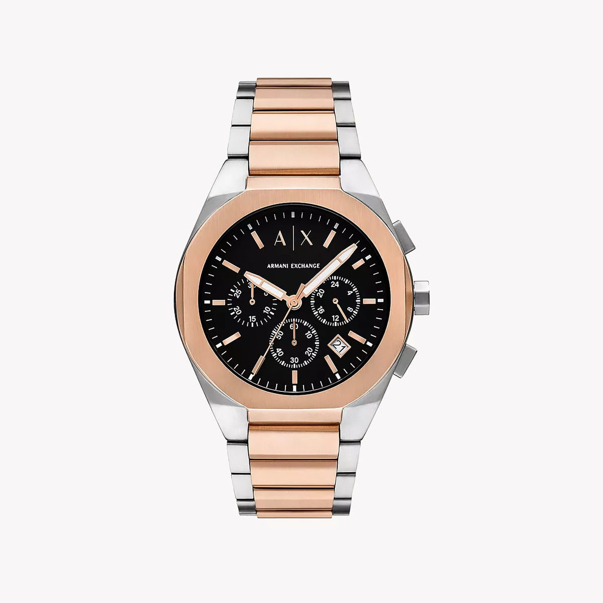 A|X ARMANI EXCHANGE AX4181 - BOLD ROSE GOLD TIMEPIECE FOR MODERN SOPHISTICATION