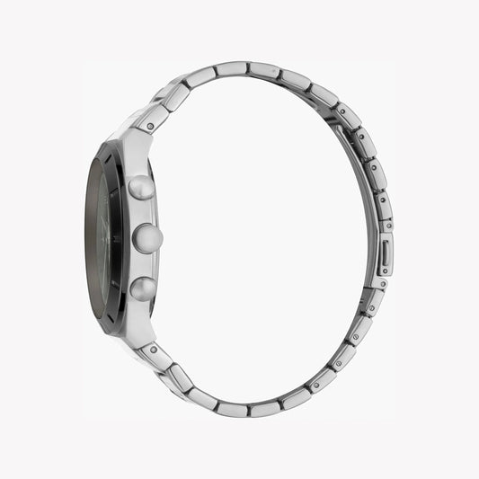 ESPRIT MEN'S SILVER & BLACK STAINLESS STEEL WATCH - TIMELESS ELEGANCE FOR EVERY OCCASION-i-Watch-2