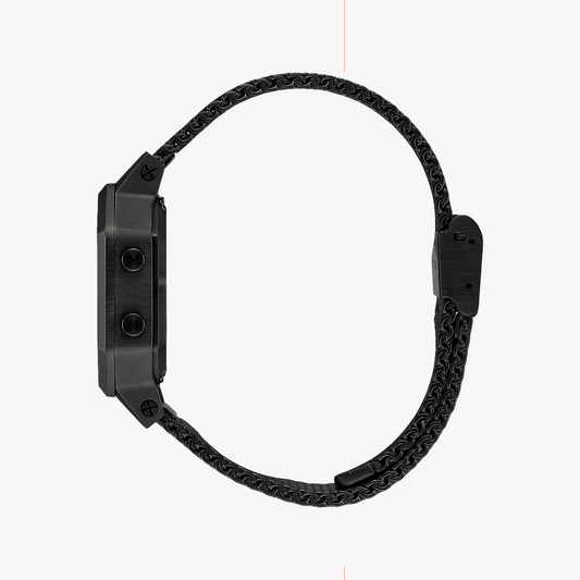 NIXON A1272-001 BOLD STATEMENTS - BLACK STAINLESS STEEL DIGITAL WATCH FOR MODERN WOMEN-i-Watch-2