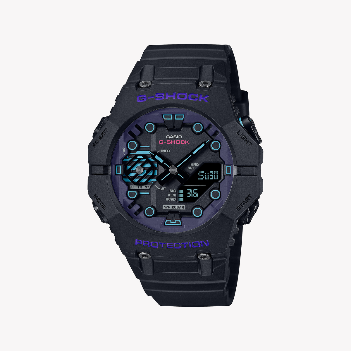 CASIO G-SHOCK GA-B001CBR-1ADR - BOLD ADVENTURER SERIES Men's Watch with Gray Resin Band and Digital Dial