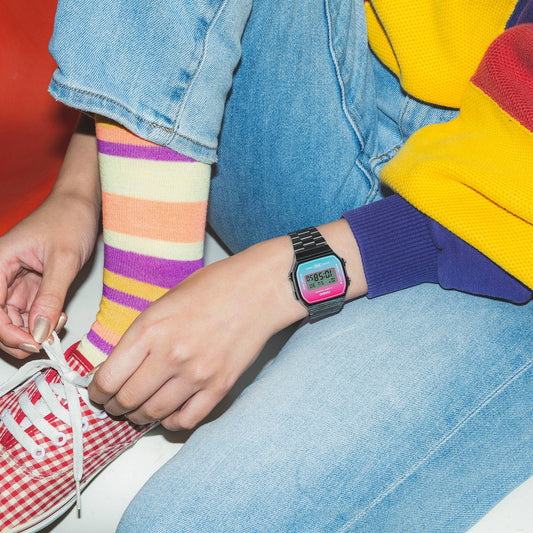 CASIO A168WERB-2ADF ADVENTURE TIME - STYLISH DIGITAL WATCH FOR THE MODERN EXPLORER-i-Watch-2