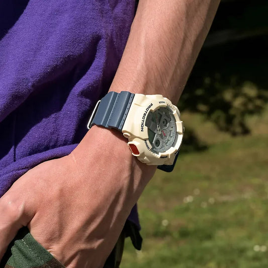 CASIO G-SHOCK GA-100PC-7A2DR - ADVENTURE-READY ELEGANCE MEN'S WATCH with White Resin and Digital Dial-i-Watch-2