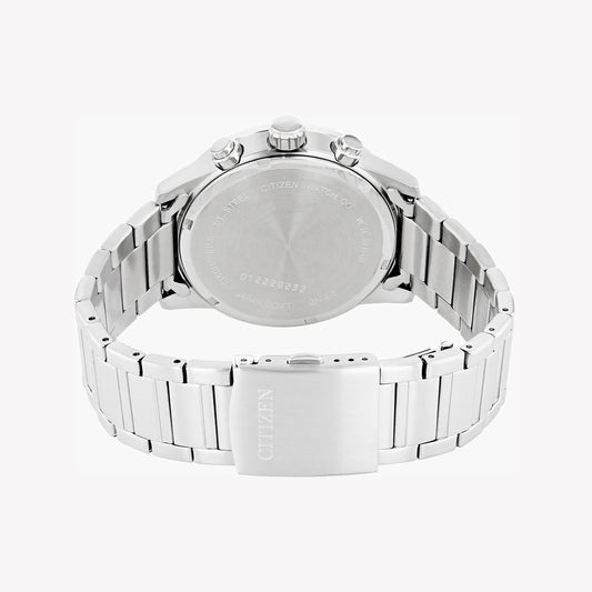 CITIZEN AN3600-59L BOLD PERFORMANCE - MEN'S STAINLESS STEEL CHRONOGRAPH WATCH WITH BLUE DIAL-i-Watch-2