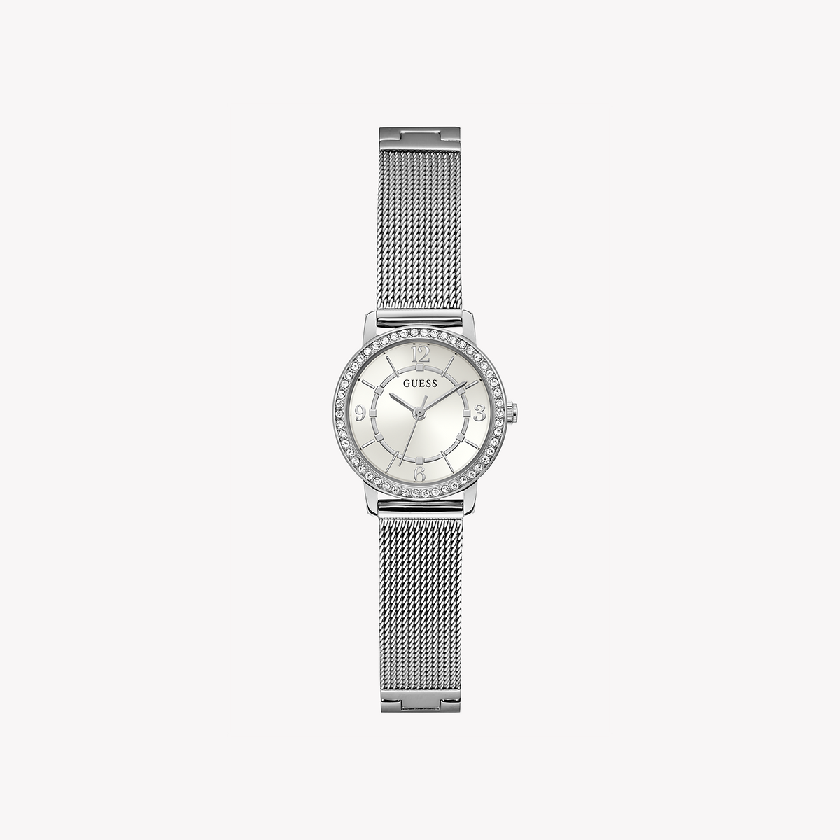 GUESS GW0534L1 RADIANT CHARM - ELEGANT SILVER TIMEPIECE FOR MODERN WOMEN