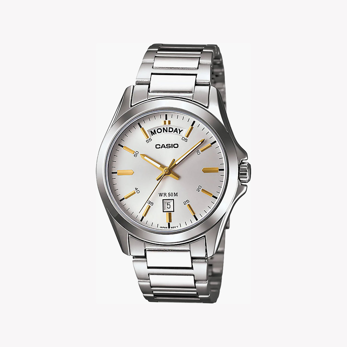 Casio DAY DATE - CHAMPAGNE Watch MTP-1370D-7A2 for Men-i-Watch