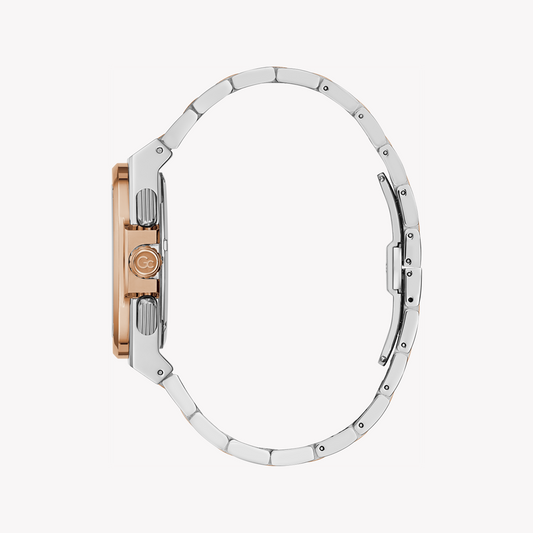 GUESS COLLECTION Y99002G7MF MEN'S TIMEPIECE - STRIKING ROSE GOLD & SILVER WITH BLUE DIAL-i-Watch-2