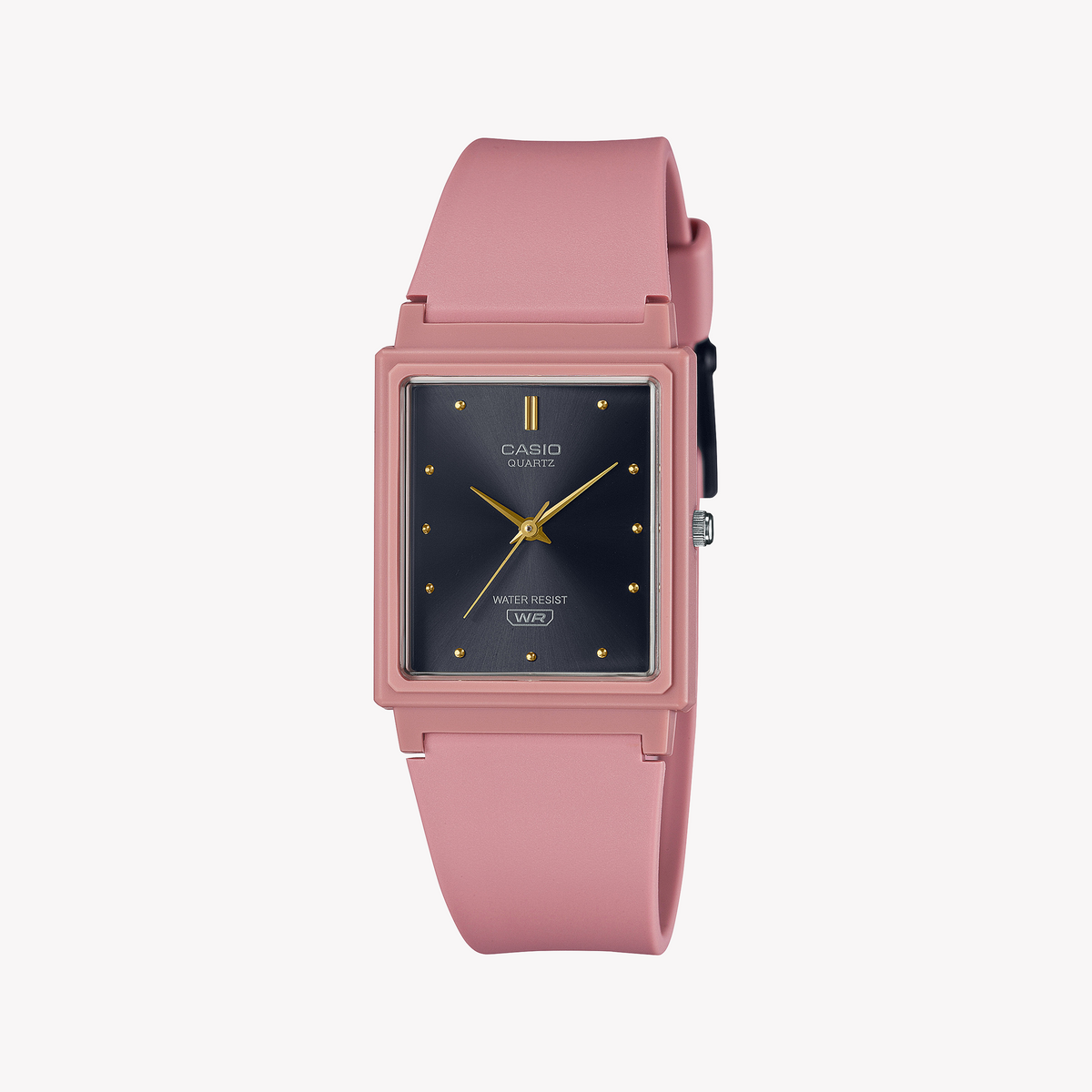 CASIO MQ-38UC-4AER PINK PLAYFUL CHARM - VIBRANT WOMEN'S WATCH WITH BLACK DIAL AND COMFORTABLE RESIN BAND
