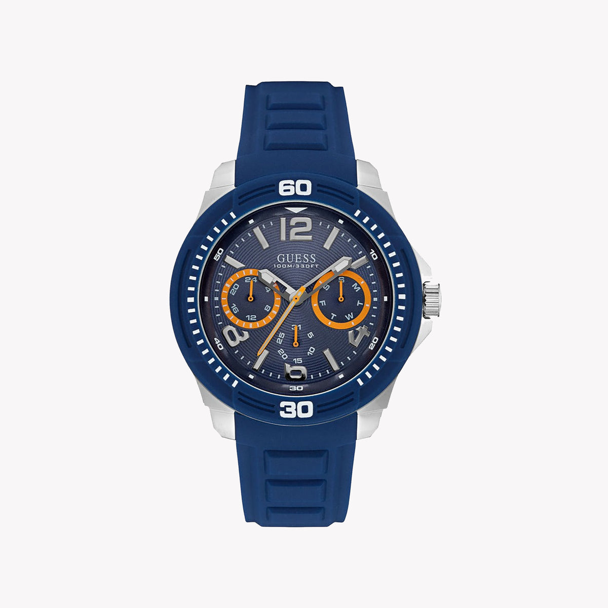 GUESS W0967G2 BOLD BLUE ALL-ROUNDER - MENS ADVENTURE TIMEPIECE