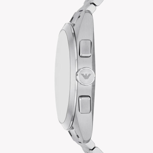 EMPORIO ARMANI AR11480 - STYLISH PRECISION WITH VIBRANT GREEN DIAL & SILVER STAINLESS STEEL-i-Watch-2