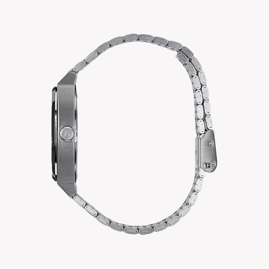 Nixon Men's Silver Stainless Steel Watch | A045-100