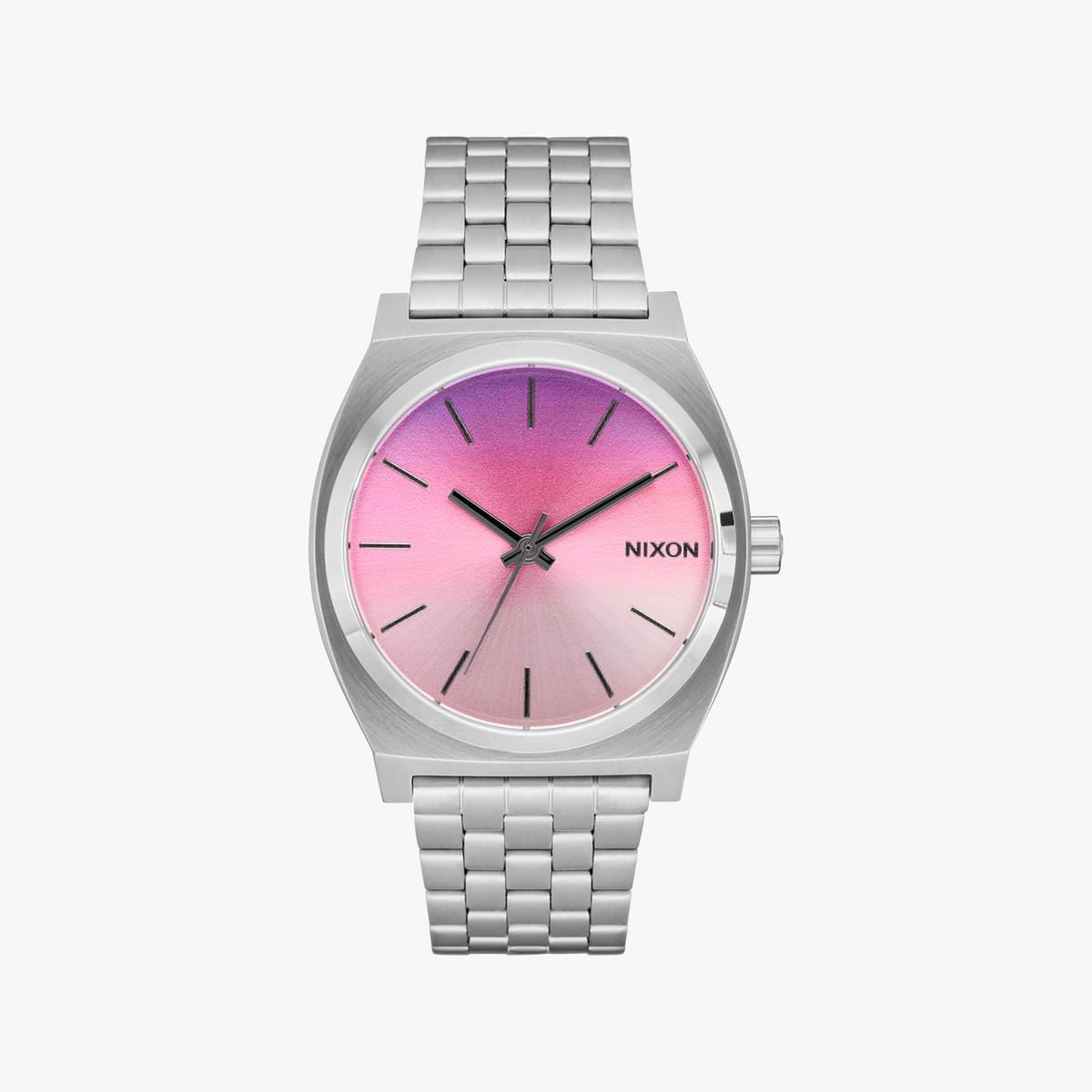 NIXON Unisex Silver Stainless Steel, Multicolor Dial | A045-5356