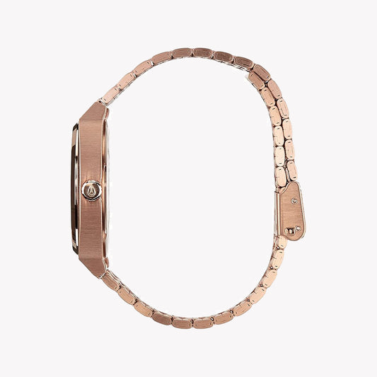 Nixon Unisex Rose Gold Watch, Stainless Steel | A045-897