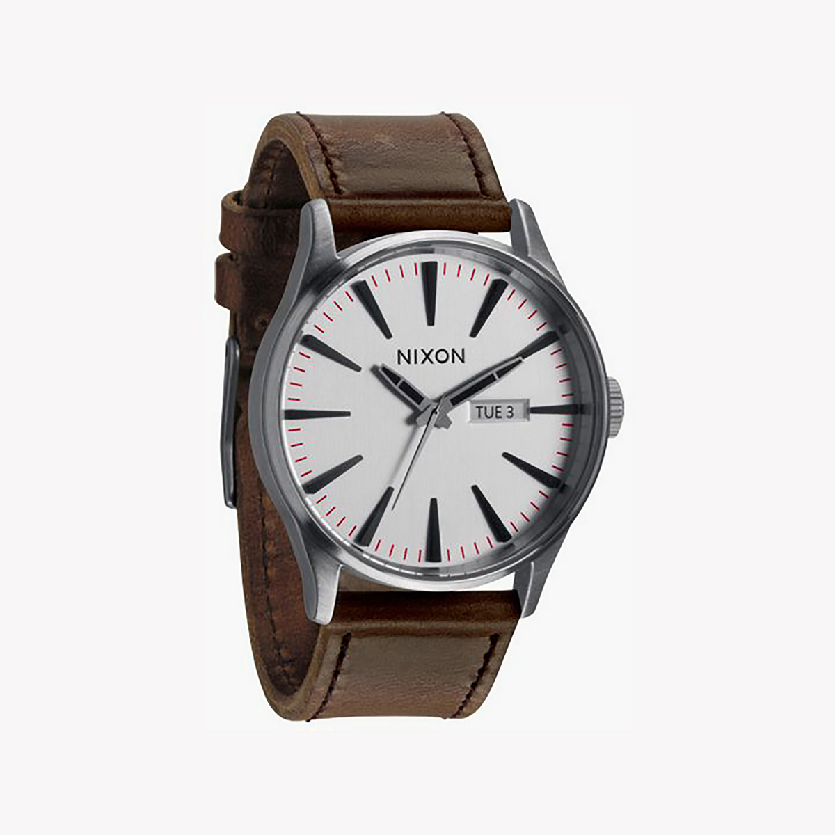 Nixon Men's Stainless/Brown Watch | Model A105-1113