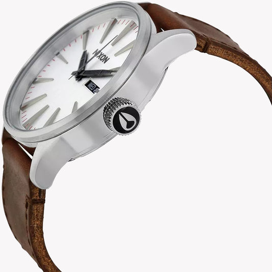 Nixon Men's Stainless/Brown Watch | Model A105-1113