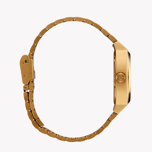 Nixon Unisex Gold Stainless Steel Watch | A1130-5333