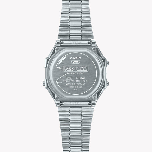 Casio Unisex's Silver Stainless Steel Watch | A168wepc-7aer