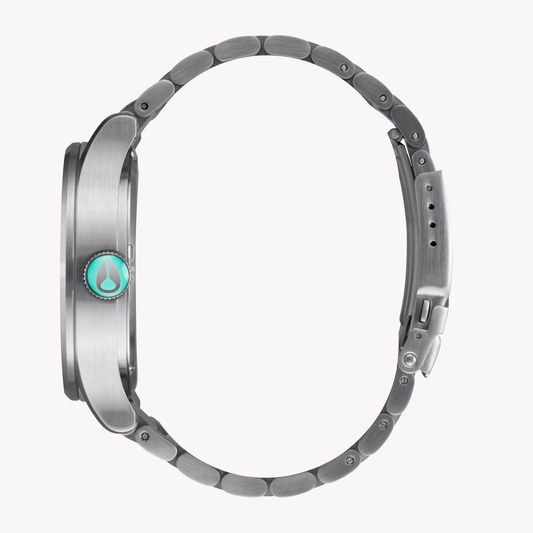 Nixon Men's Stainless Steel, Blue Dial | A356-2084