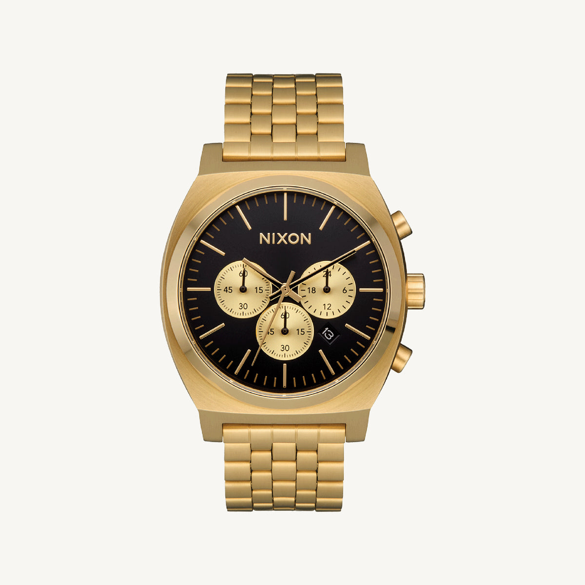 Nixon Unisex Gold Stainless Steel Watch | A972-5333